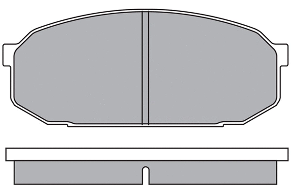 Brake Pad Set, disc brake (ASN-2071)