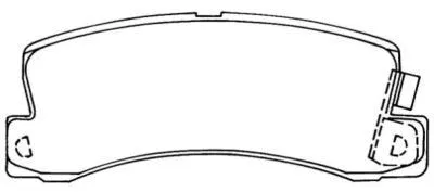 Brake Pad Set, disc brake (ASN-207)