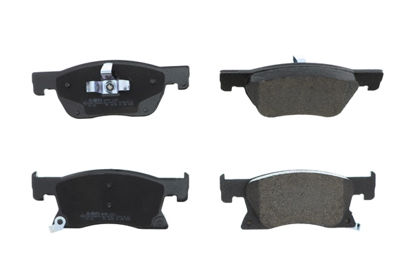 Brake Pad Set, disc brake (BPOP-1022)