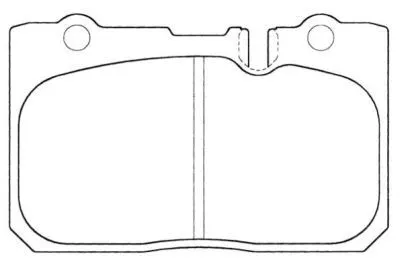 Brake Pad Set, disc brake (ASN-2016)