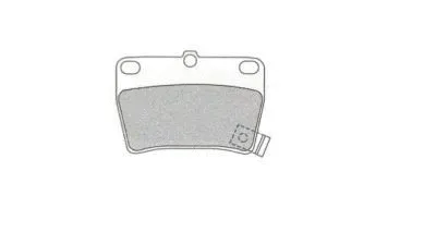 Brake Pad Set, disc brake (ASN-2156)