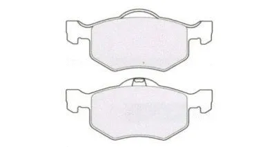 Brake Pad Set, disc brake (ASN-2227)