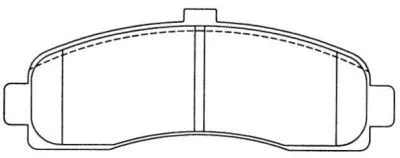 Brake Pad Set, disc brake (ASN-2013)