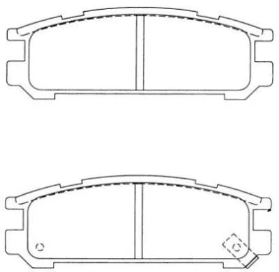 Brake Pad Set, disc brake (ASN-2024)