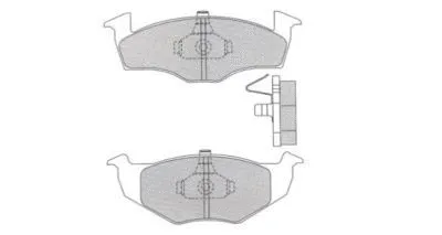 Brake Pad Set, disc brake (ASN-2272)