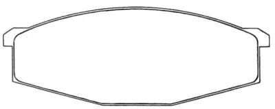 Brake Pad Set, disc brake (ASN-53)