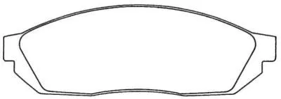 Brake Pad Set, disc brake (ASN-47)