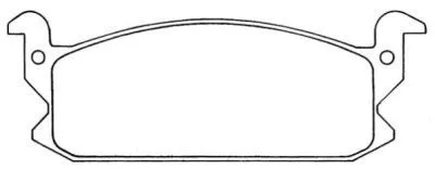 Brake Pad Set, disc brake (ASN-113)