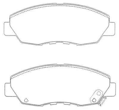 Brake Pad Set, disc brake (ASN-271)