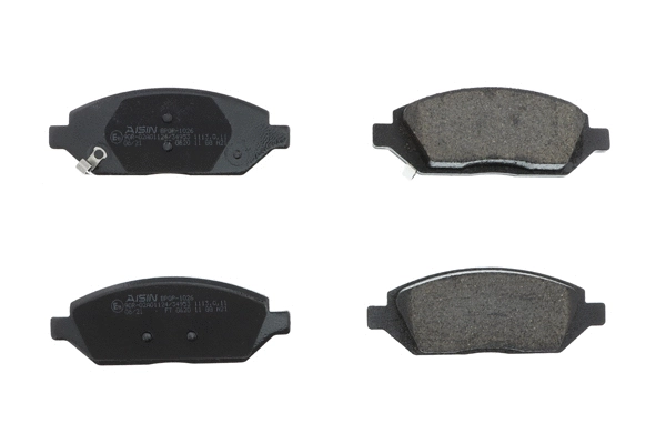 Brake Pad Set, disc brake (BPOP-1026)