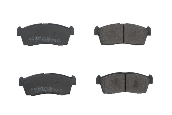 Brake Pad Set, disc brake (BPPE-1027)