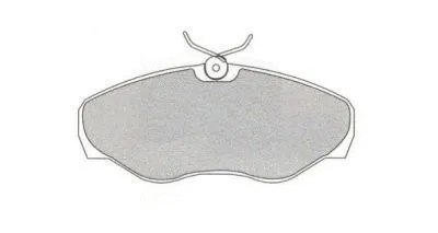 Brake Pad Set, disc brake (ASN-2213)