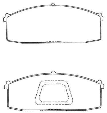 Brake Pad Set, disc brake (ASN-59)