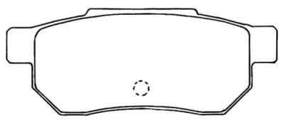 Brake Pad Set, disc brake (ASN-217)