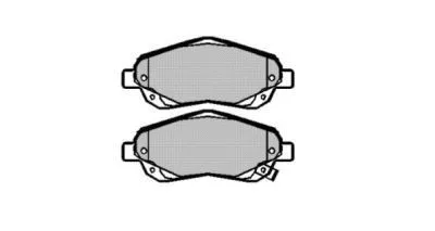 Brake Pad Set, disc brake (ASN-2205)