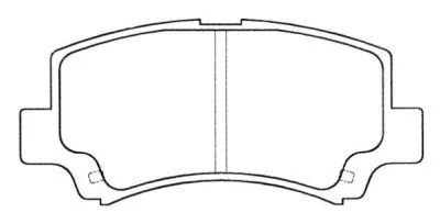 Brake Pad Set, disc brake (ASN-2022)