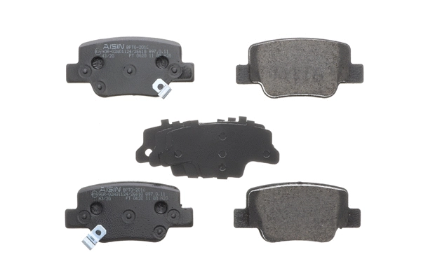 Brake Pad Set, disc brake (BPTO-2016)