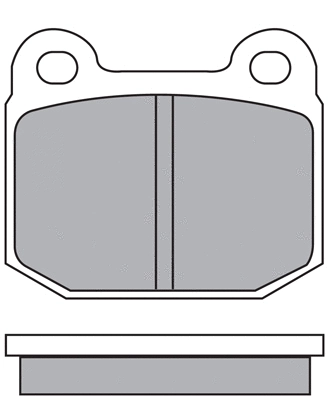 Brake Pad Set, disc brake (ASN-2141)