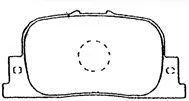 Brake Pad Set, disc brake (A2N066)