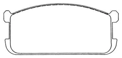 Brake Pad Set, disc brake (ASN-46)