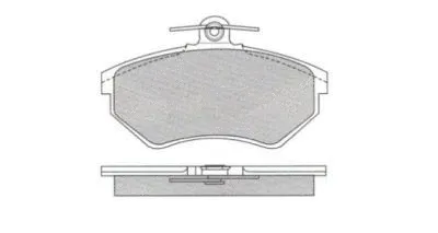 Brake Pad Set, disc brake (ASN-2255)