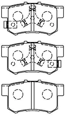 Brake Pad Set, disc brake (C2N061)