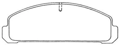 Brake Pad Set, disc brake (ASN-30)