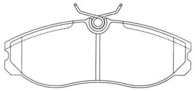 Brake Pad Set, disc brake (ASN-2009)
