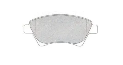 Brake Pad Set, disc brake (ASN-2254)