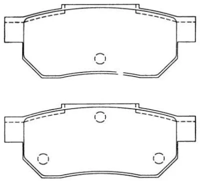 Brake Pad Set, disc brake (ASN-2011)