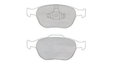 Brake Pad Set, disc brake (ASN-2215)