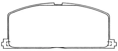 Brake Pad Set, disc brake (ASN-101)