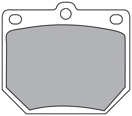 Brake Pad Set, disc brake (ASN-2116)