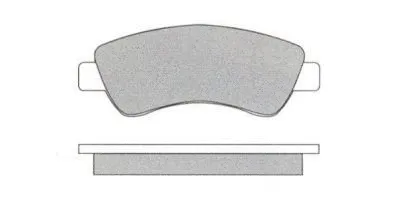Brake Pad Set, disc brake (ASN-2248)