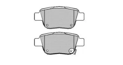 Brake Pad Set, disc brake (ASN-2206)
