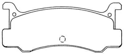 Brake Pad Set, disc brake (ASN-164)