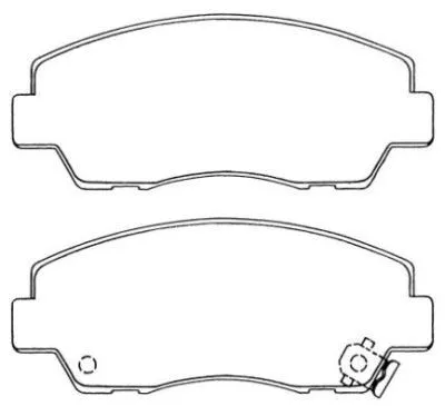 Brake Pad Set, disc brake (ASN-194)