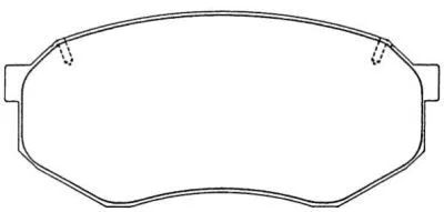 Brake Pad Set, disc brake (ASN-219)