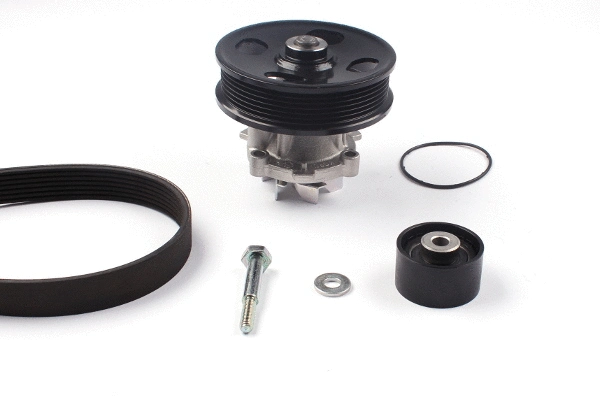 Water Pump + V-Ribbed Belt Kit (PK03235)