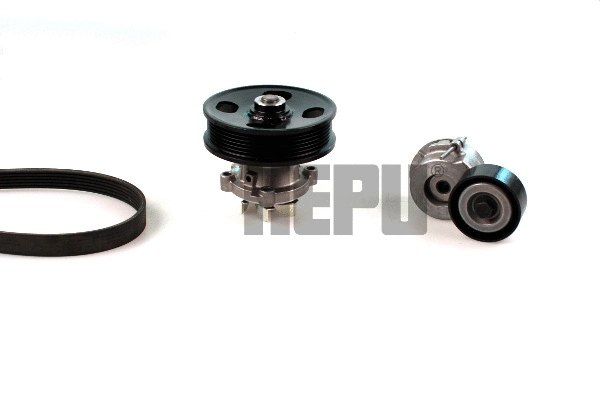 Water Pump + V-Ribbed Belt Kit (PK03232)