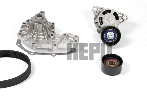 Water Pump + V-Ribbed Belt Kit (PK00547)
