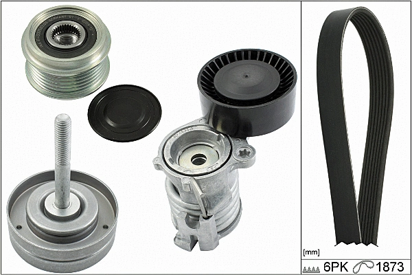 V-Ribbed Belt Set (20-1900)