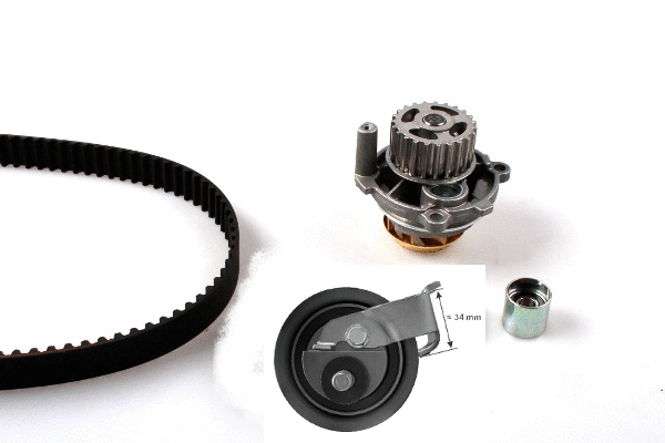Water Pump & Timing Belt Kit (PK05727)