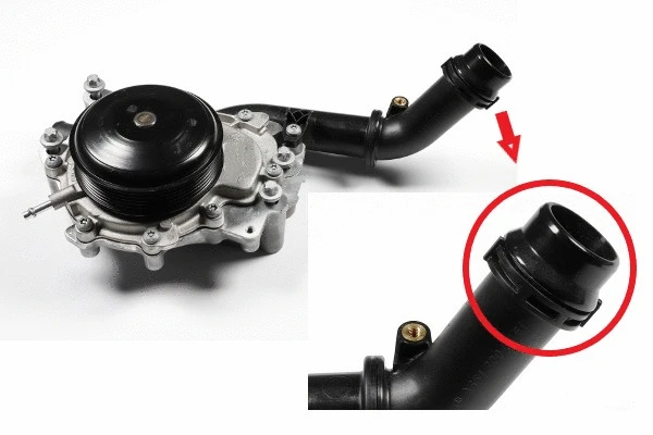 Water Pump, engine cooling (P1613A-TH-4)