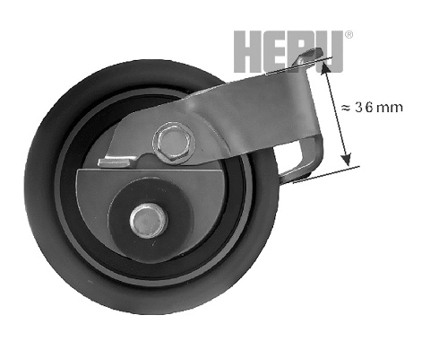 Tensioner Pulley, timing belt (14-0079)
