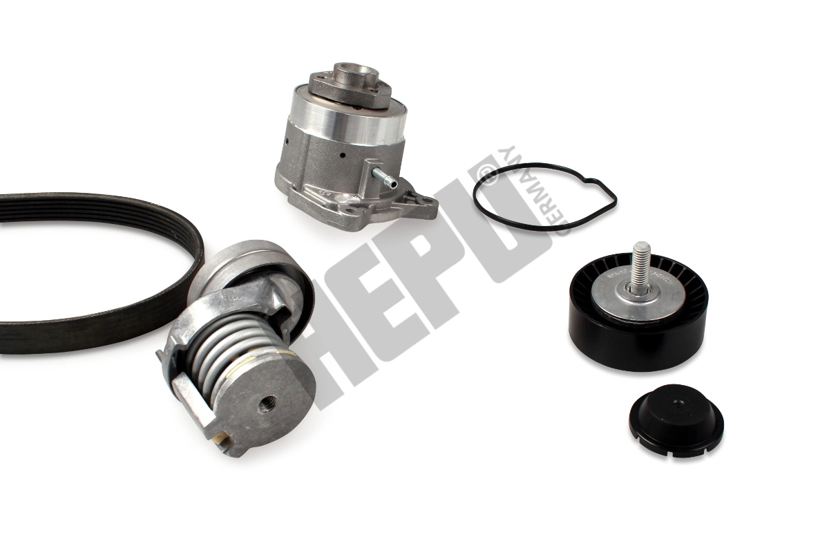 Water Pump + V-Ribbed Belt Kit (PK06561)
