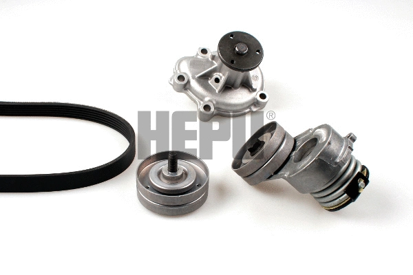 Water Pump + V-Ribbed Belt Kit (PK03722)