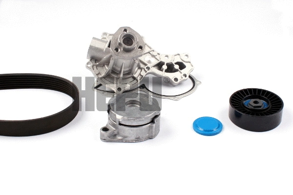 Water Pump + V-Ribbed Belt Kit (PK051211)