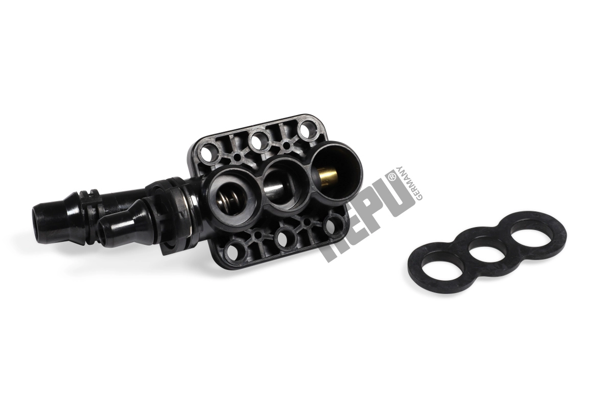 Thermostat, oil cooling