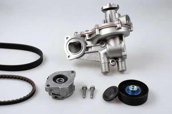 Water Pump + V-Ribbed Belt Kit (PK05138)